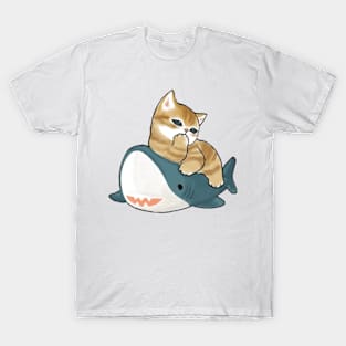 cat and shark T-Shirt